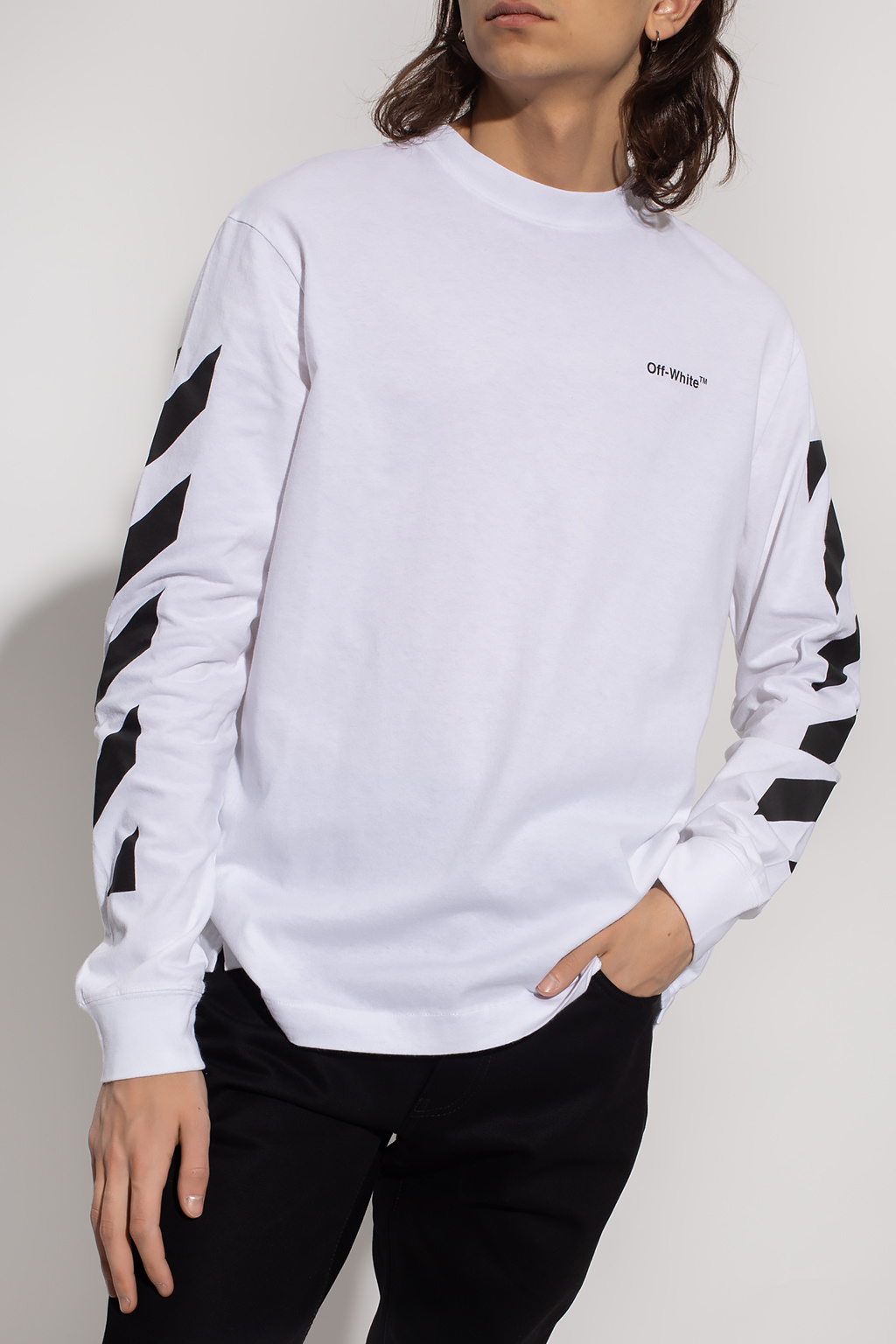 sleeved T - White - Long - IetpShops Australia - Sweatshirt mit